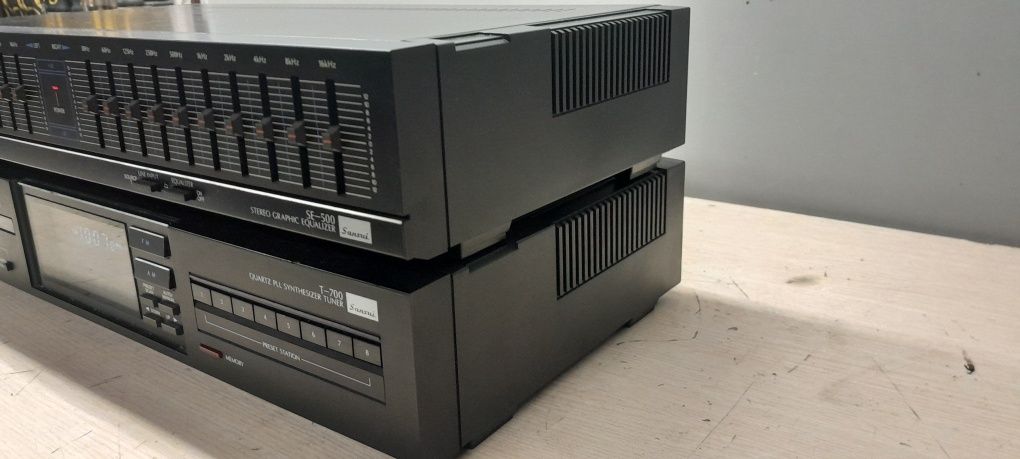 Korektor graficzny Sansui SE-500 + Tuner T-700