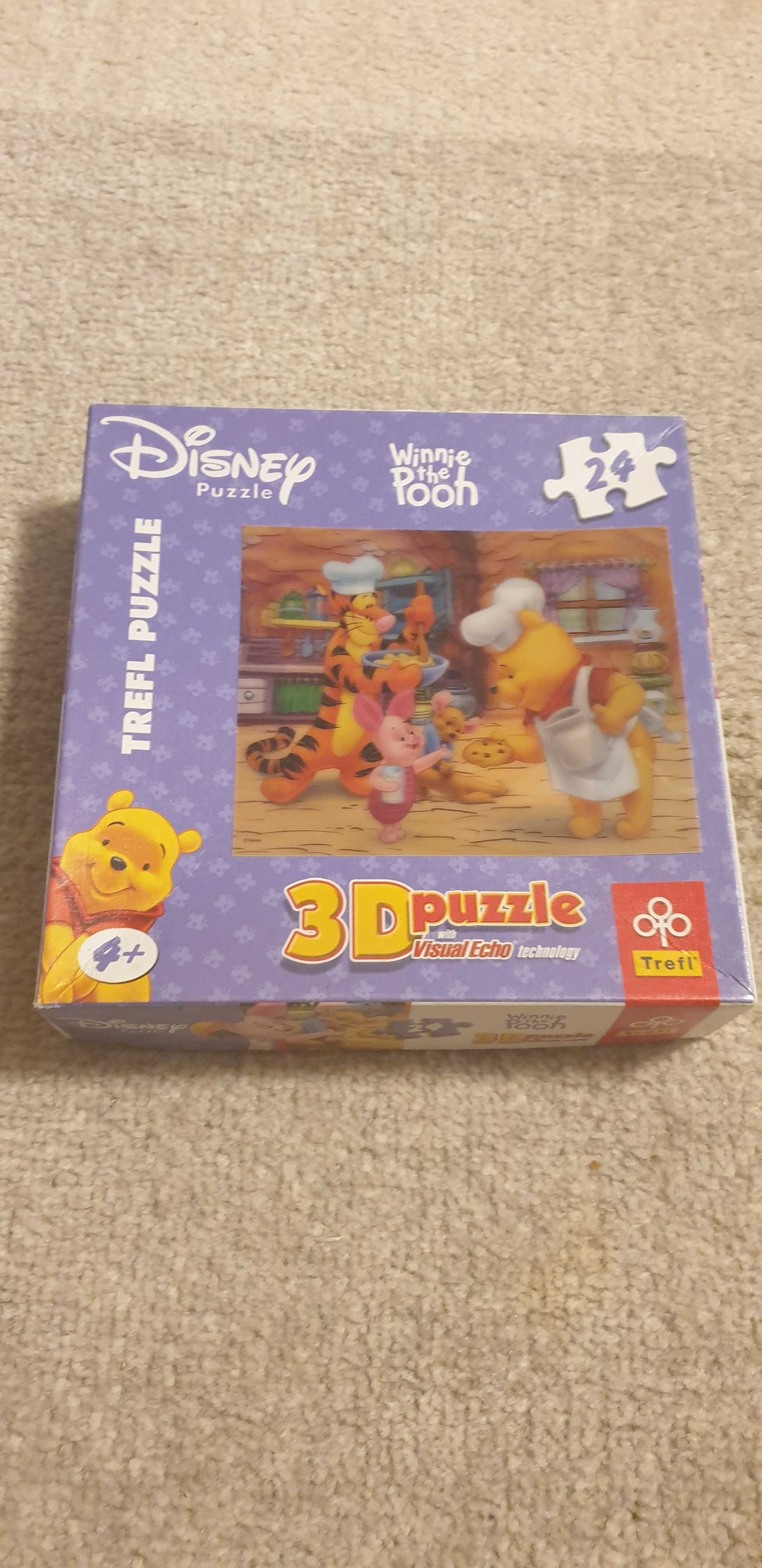 puzzle Trefl "Kubuś Puchatek" 3D 24
