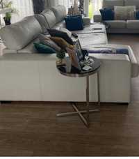 Sofa com chaise long e 1 sofa com 2 lugares