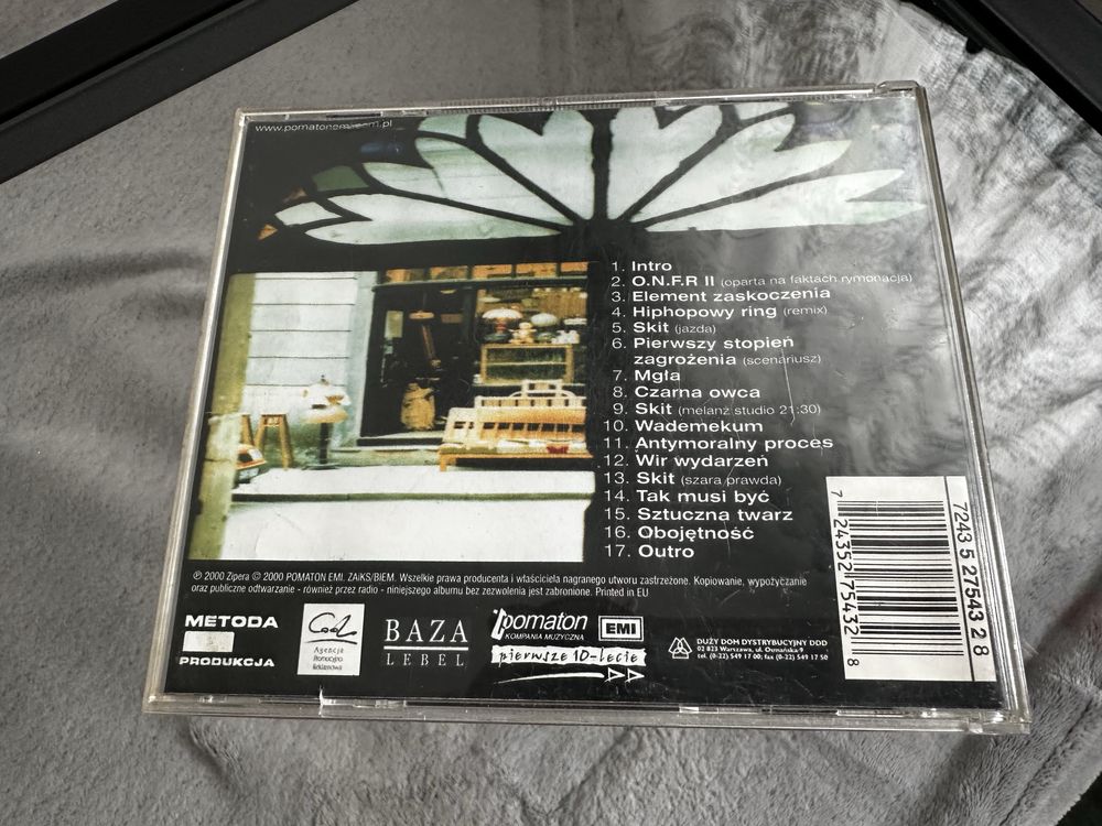 Zipera O.N.F.R m.  wyd. 2000 r.