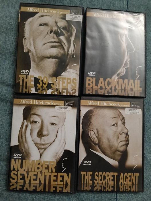 8 dvds Alfred Hitchcock