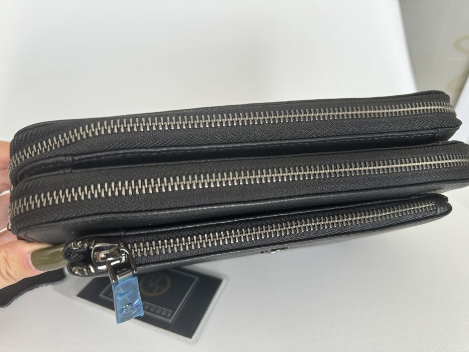 HT Leather барсетка шкіряна Клатч чоловічий натуральна шкіра Кожаная