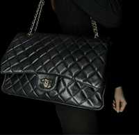 Женская сумка Chanel double flap maxi оригинал