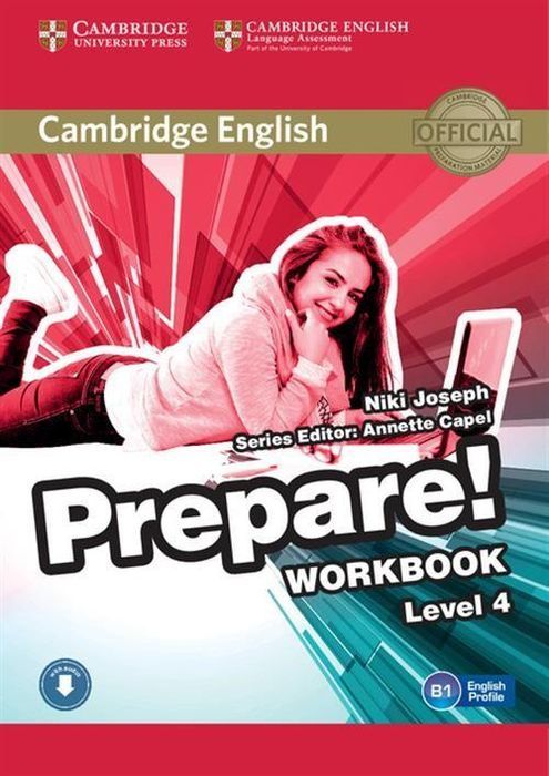 Prepare! 4 Workbook With Audio, Joseph Nicki
