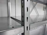 Regał Metalowy 50x200x400cm/15p Magazynowy Półkowy Ocynk Garaż Piwnica