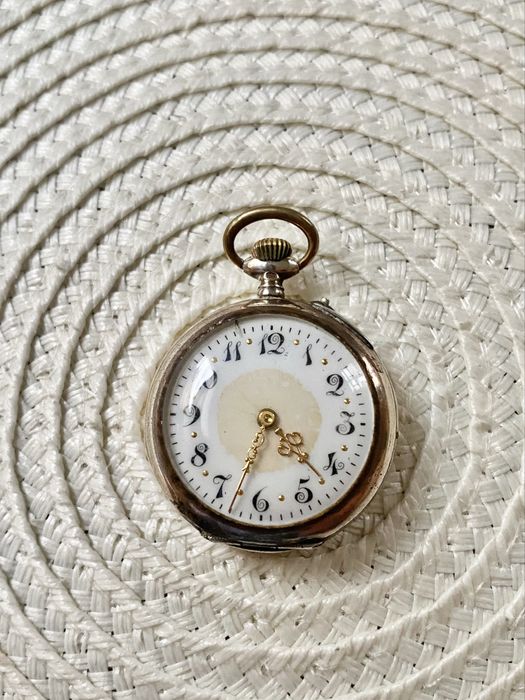 Продам карманные часы серебро