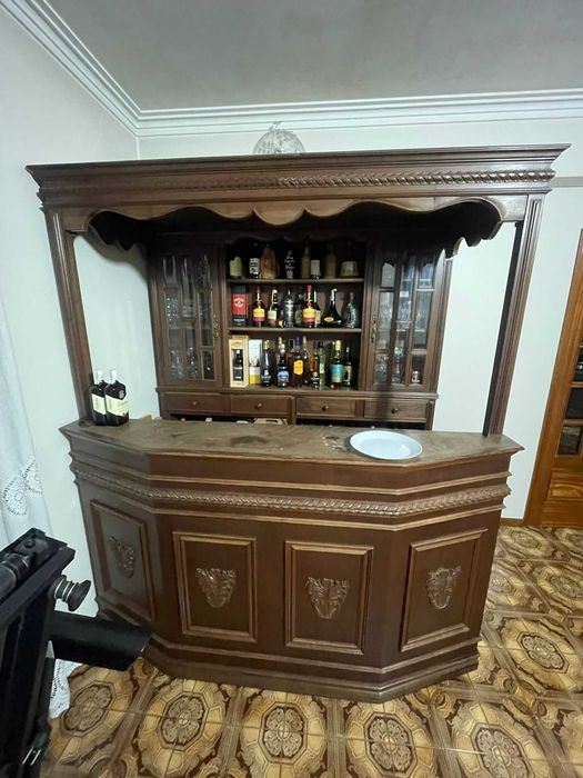 Bar castanho vintage