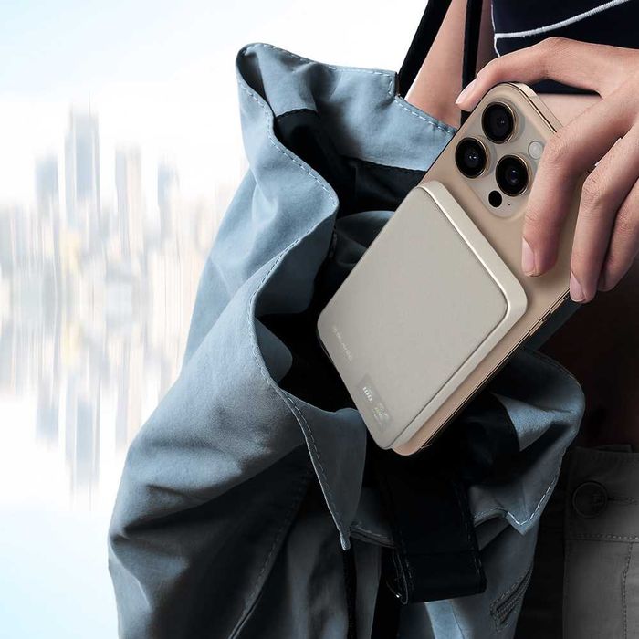 Blavec Power Bank 5000mAh BJ-04 Ultra Slim - Typ C-22,5W do MagSafe