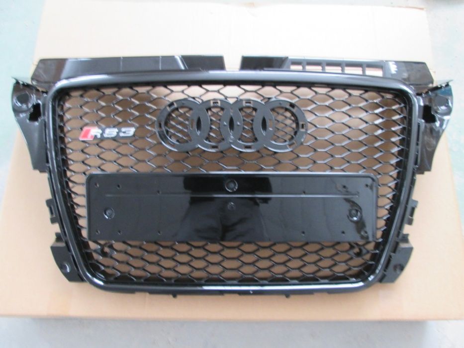 Atrapa Grill Audi A3 08-11 styl RS3 Black