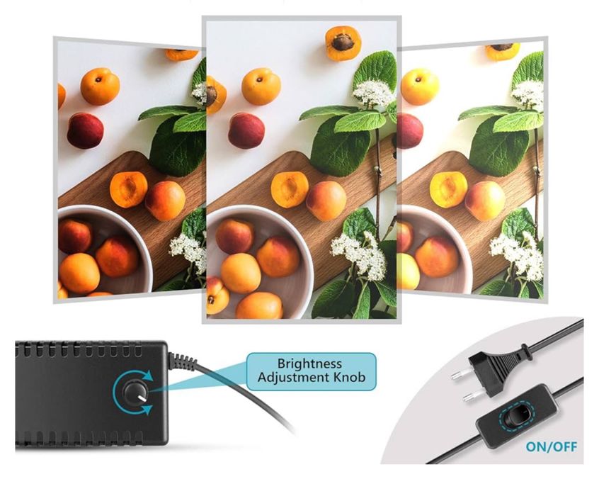 Caixa de luz 50x50 para fotografia