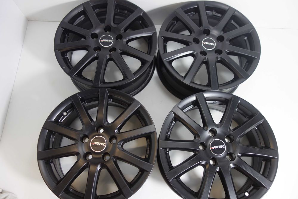 Alufelgi 16" 5x112 Audi A3 A6 Q2 Seat Skoda Volkswagen Czarne 882