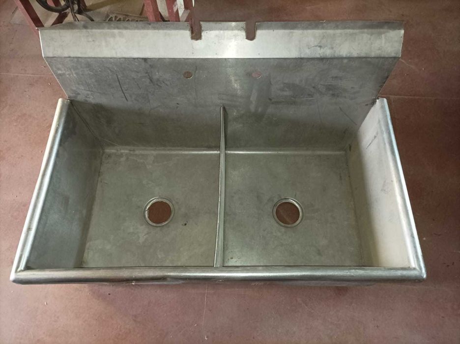 Мийка мойка подвійна, нержавіюча