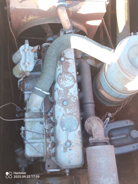 Silnik bizon z 056 super SW 400 kombajn zbożowy odpala możliwość spraw