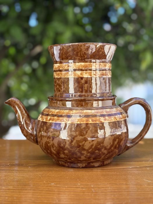 Conjunto de cafeteira e filtro “Villeroy & Boch” (vintage)