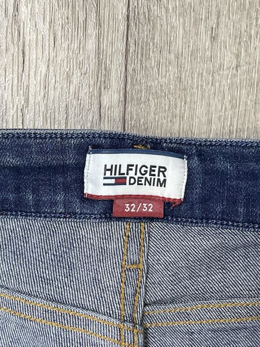 Tommy hilfiger джинсы w32 l32 размер оригинал зауженные синие