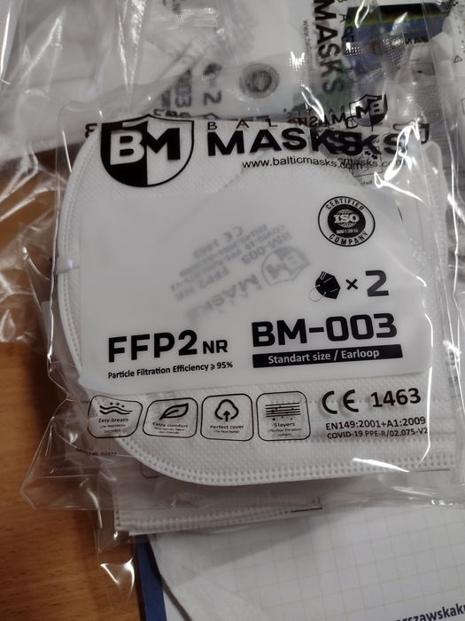 FFP2 maseczki antypyłowe hurt// gratisy w treści
