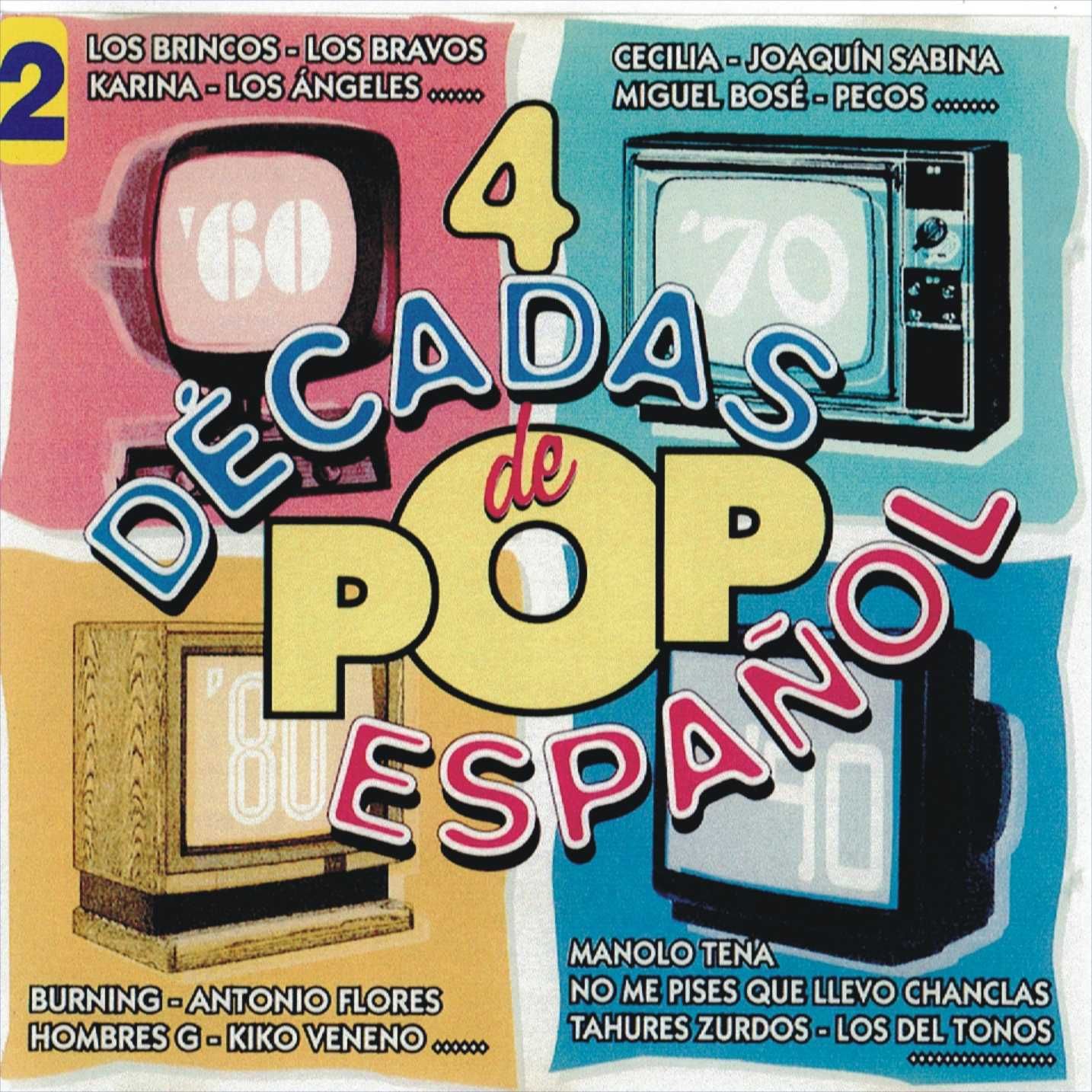 4 Décadas De Pop Español - CD 2 - 1999