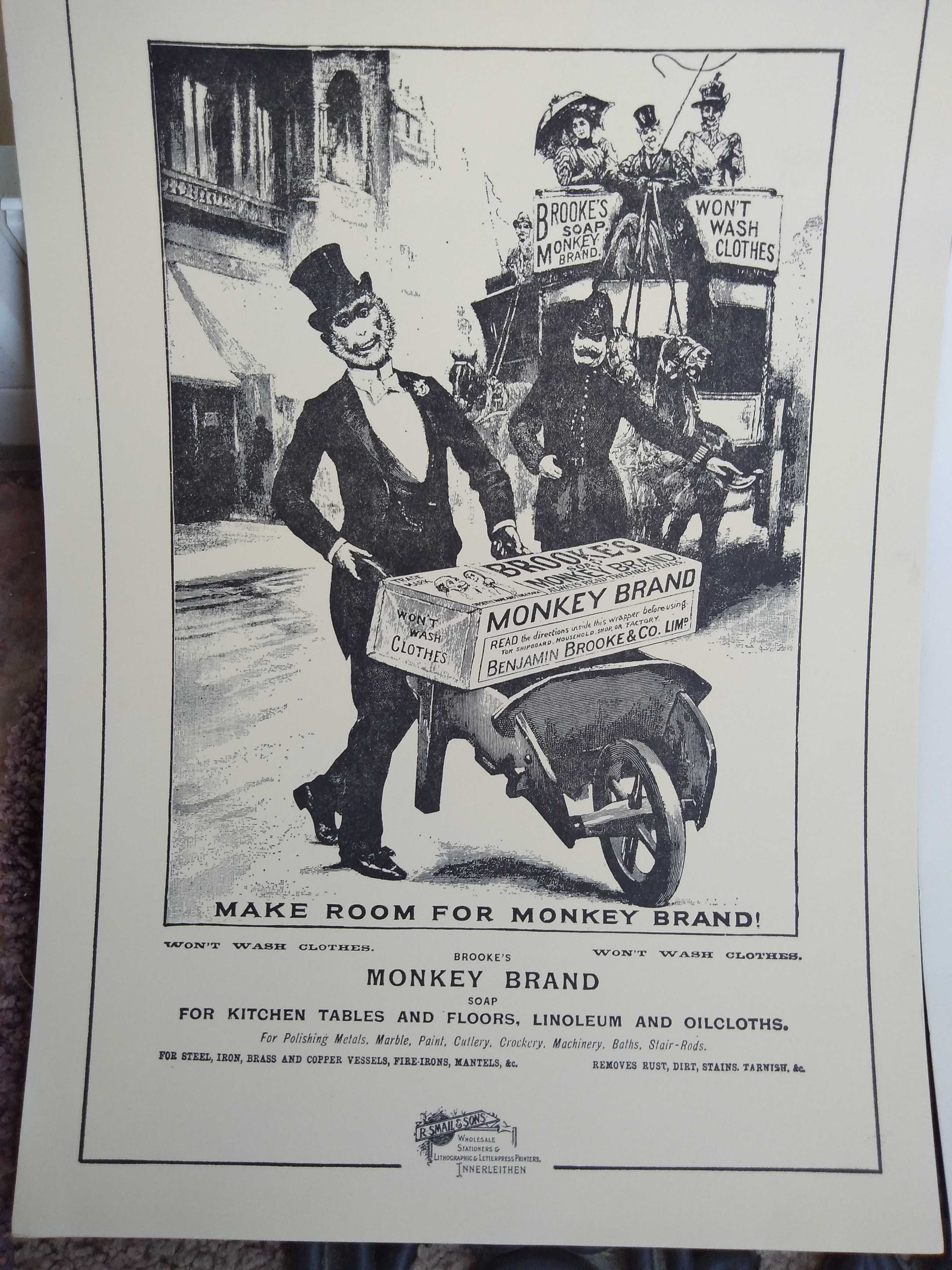 Kolekcja vintage reklamy