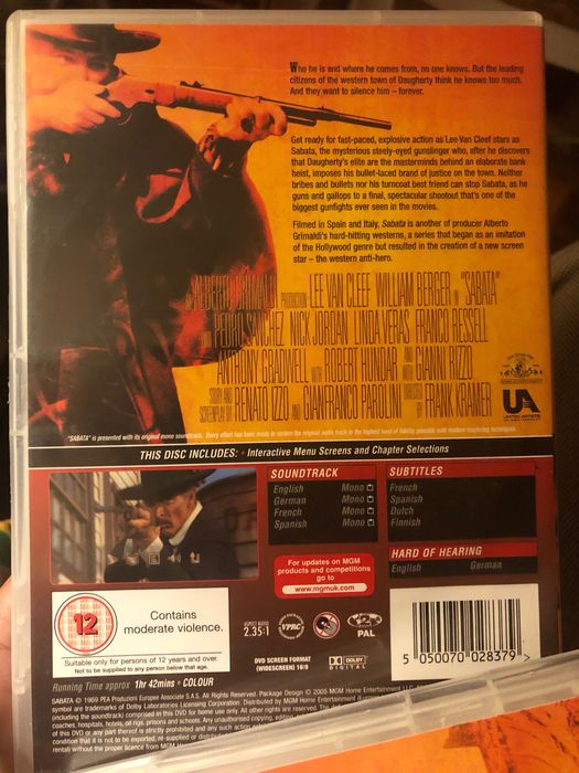 Sabata — 2 grandes Westerns