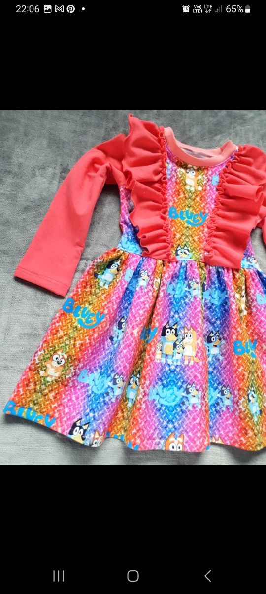 Sukieneczka dla dziewczynki zdresowki