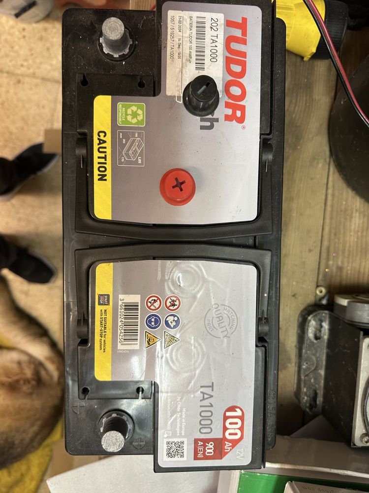Bateria.Tudor  100/900 A