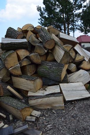 Drewno kominkowe i opałowe SUCHE, SEZONOWANE jesion 40 cm