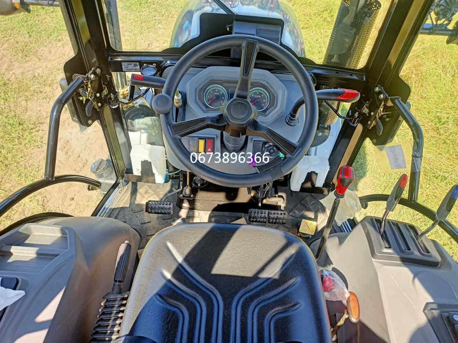 Трактор Скаут TE-504C A/C на широкій гумі з кондиціонером модель 25р.