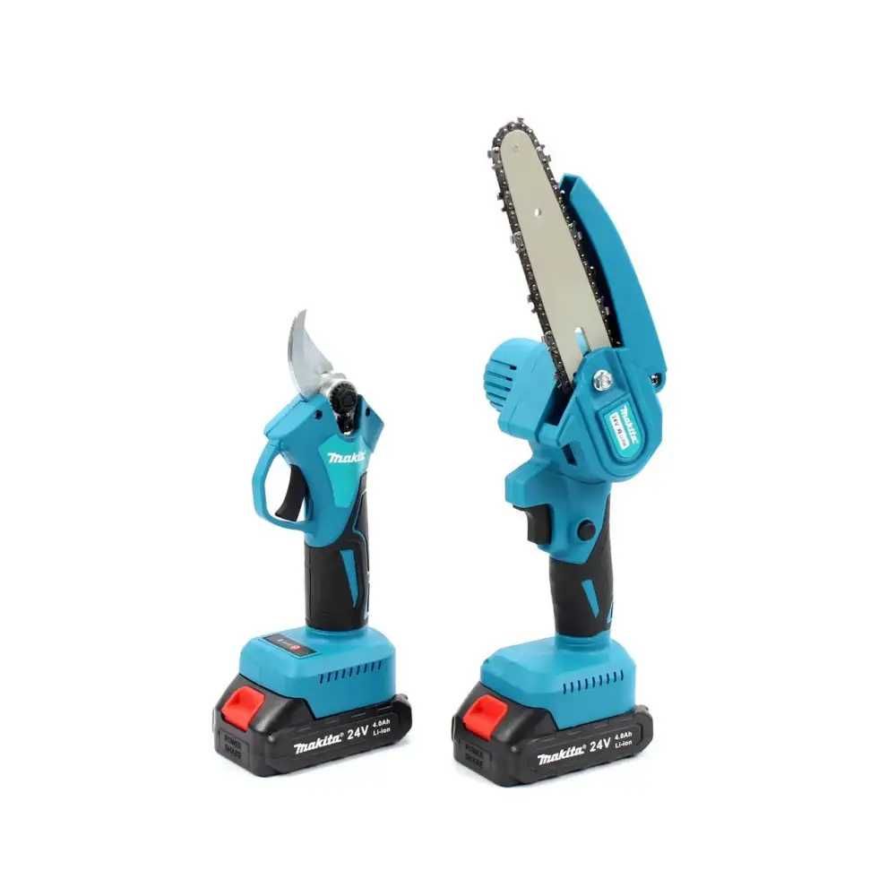 Набір інструментів 3в1 Makita 24V секатор DUP365+пилаDUC155Z+телескоп