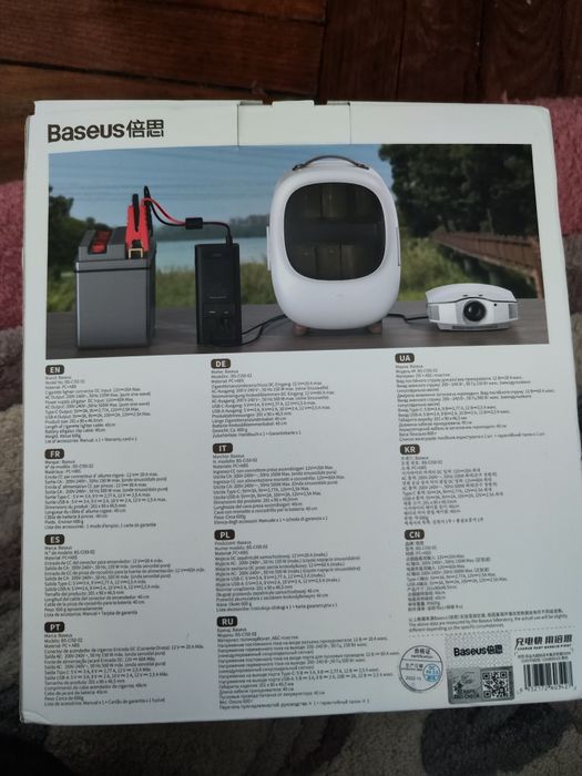 Инвертор Baseus inverter 500W 220v EU