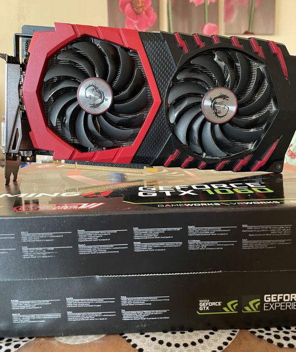 Видеокарта msi gtx 1060-6gb Gaming X