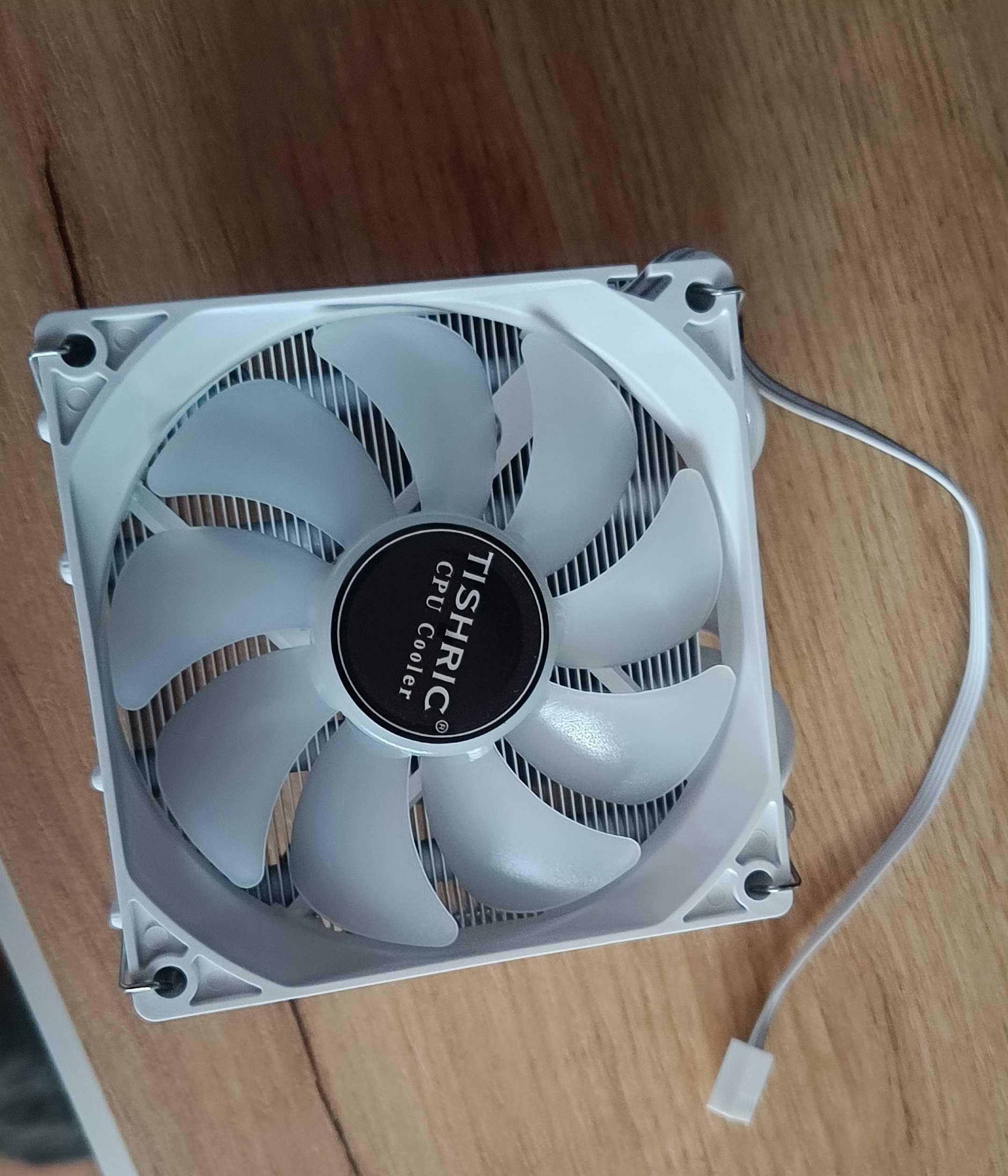 Кулер ITX TISHRIC RGB белый для Intel s1200/s115X/s1700/s1851