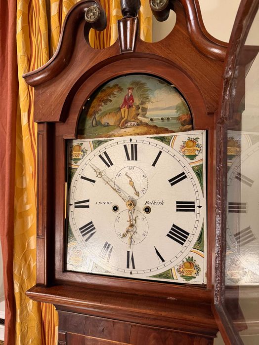 Angielski Zegar Stojący A.Wyse Falkirk