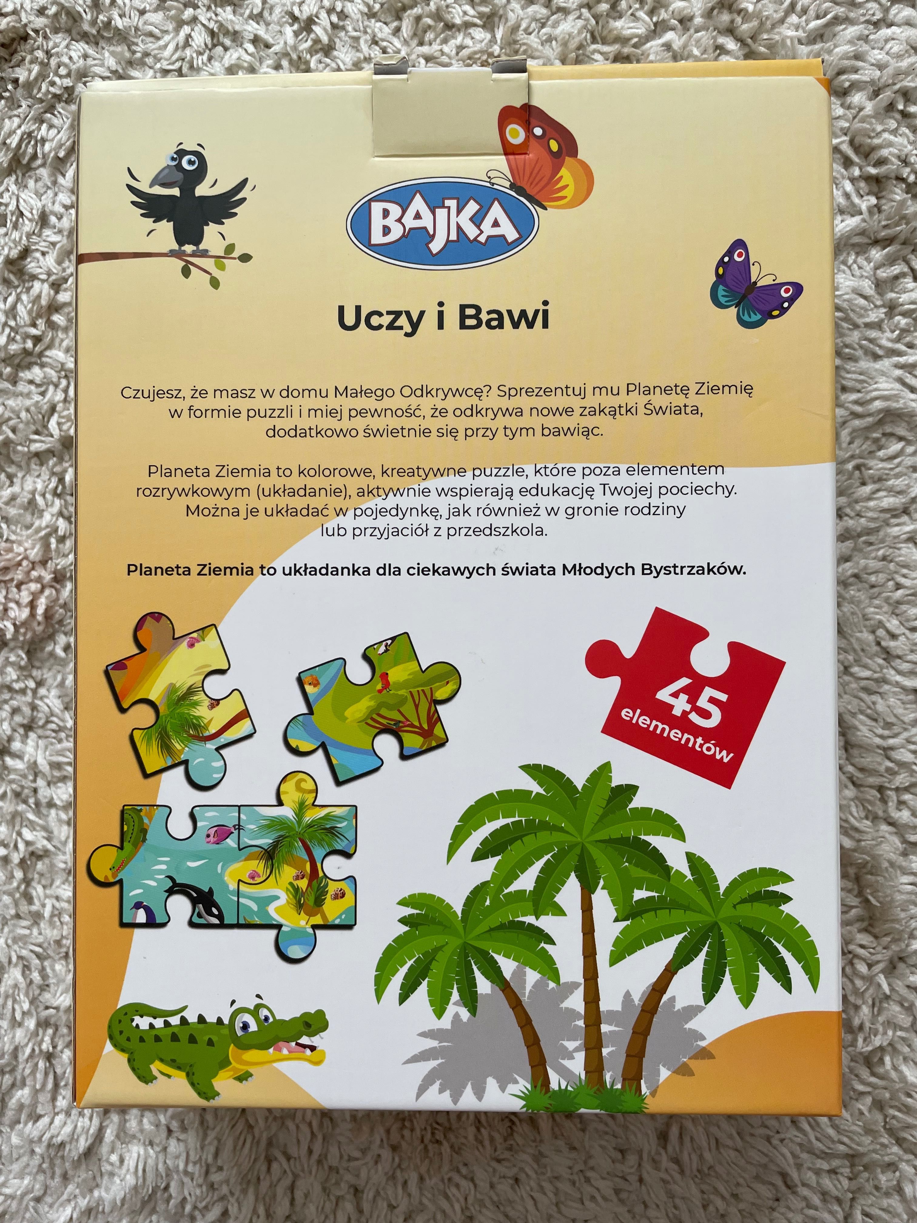 Puzzle Bajka - Planeta Ziemia