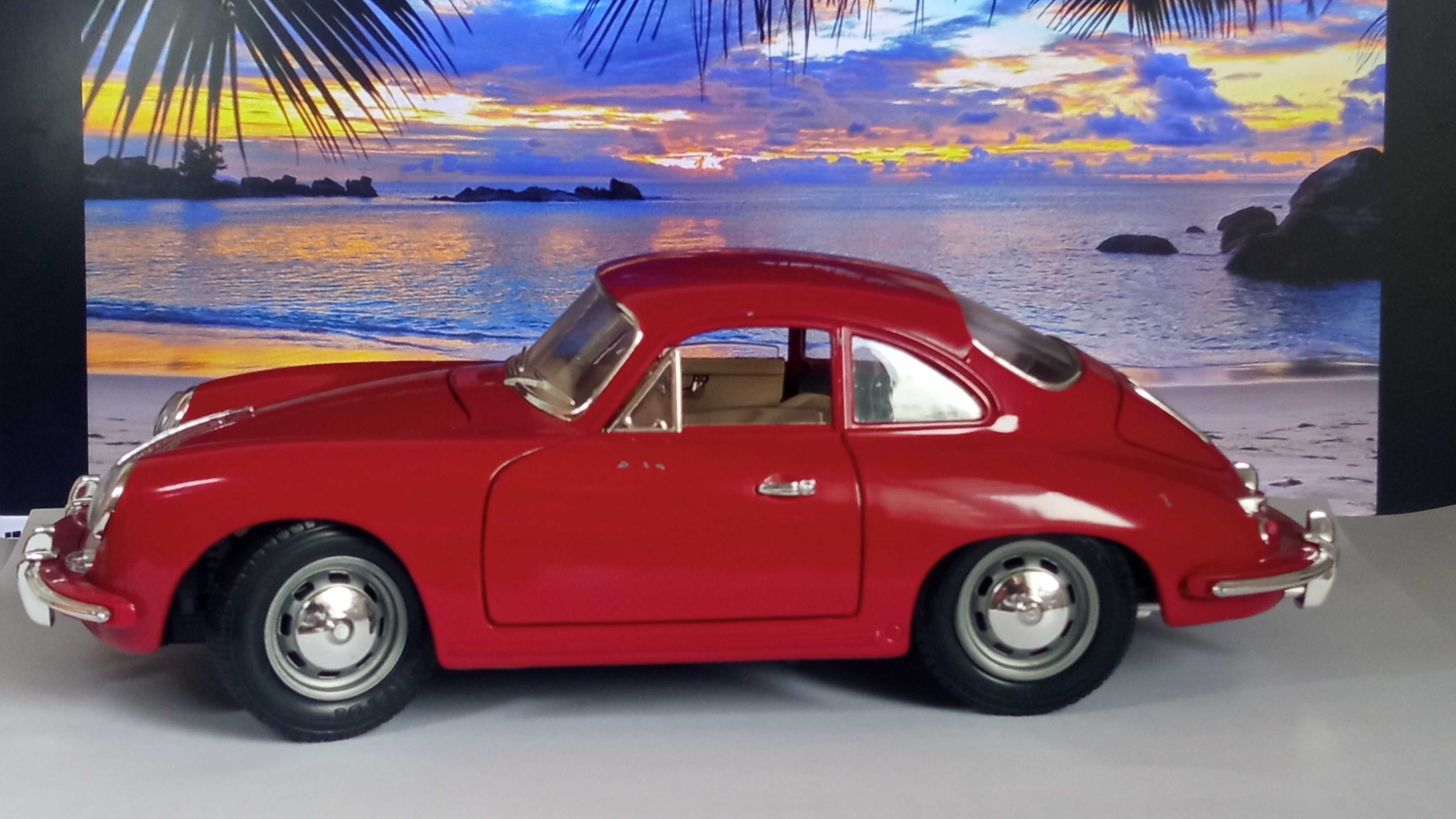 Porsche 356 B  Bburago skala 1:18