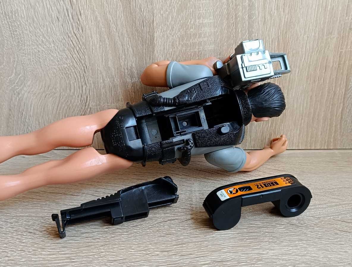 Unikat duża figurka Action Man *Photo Mission*. Hasbro 1998