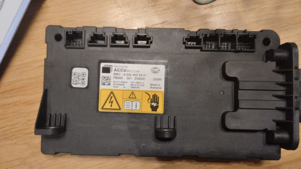 Mercedes ремонт батареи и BMS LIb48 w169, w223, w213, w222, w205, w212