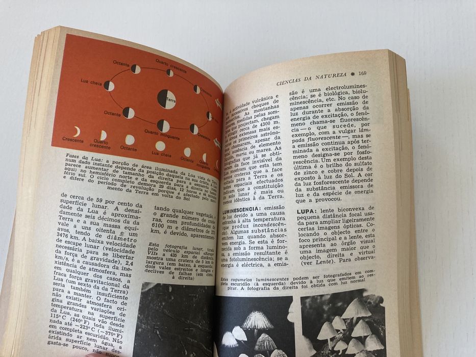 Livro Bolso Enciclopédia Ciências da Natureza, de Joseph Ackner