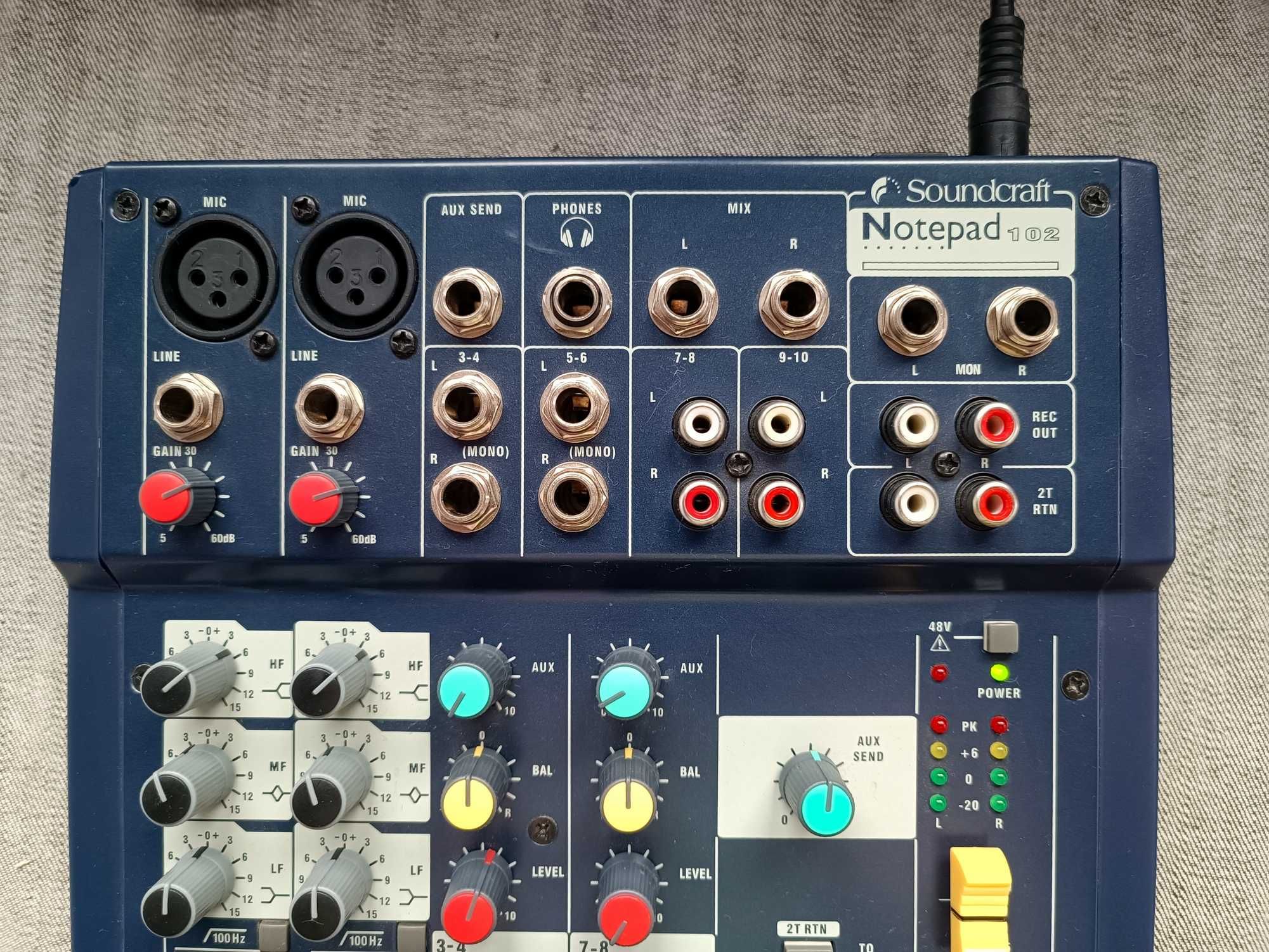 Мікшерний пульт Soundcraft Notepad 102