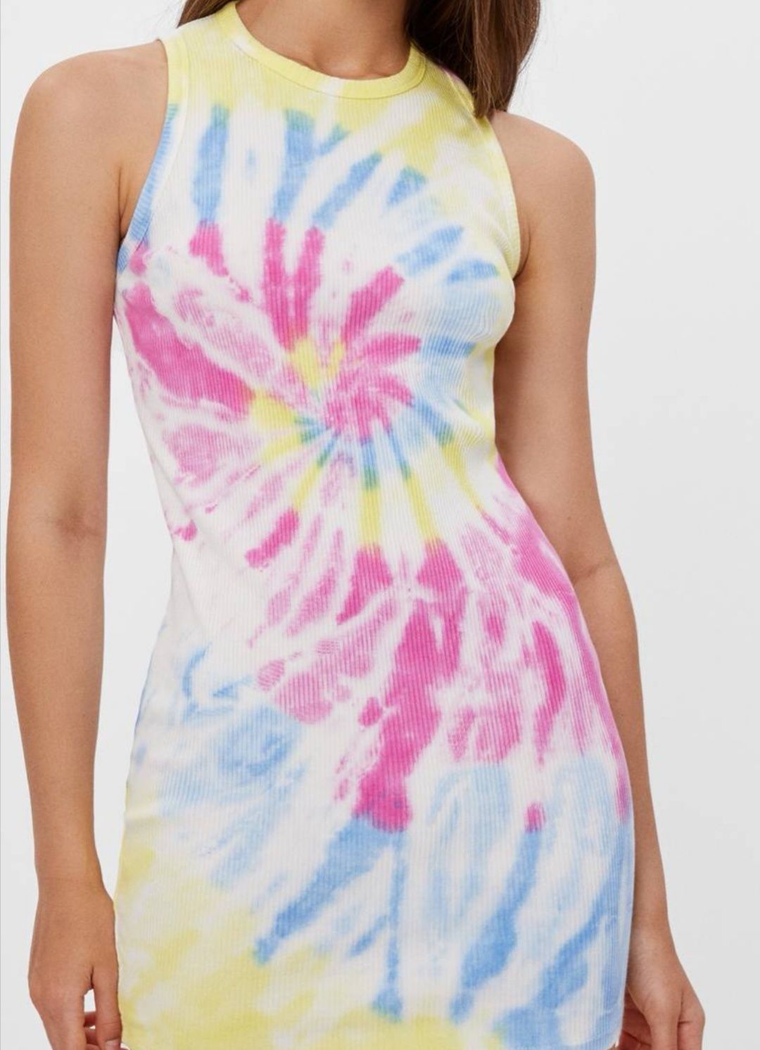 Bershka nowa sukienka tie dye xs, s, m