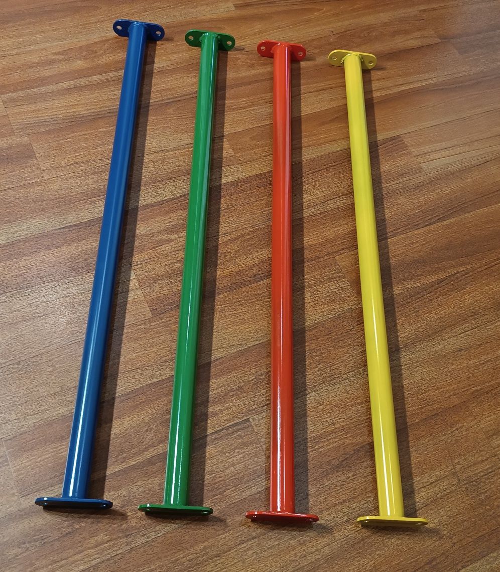 Metalowy drążek 60cm na plac zabaw, siłownie, drabinka