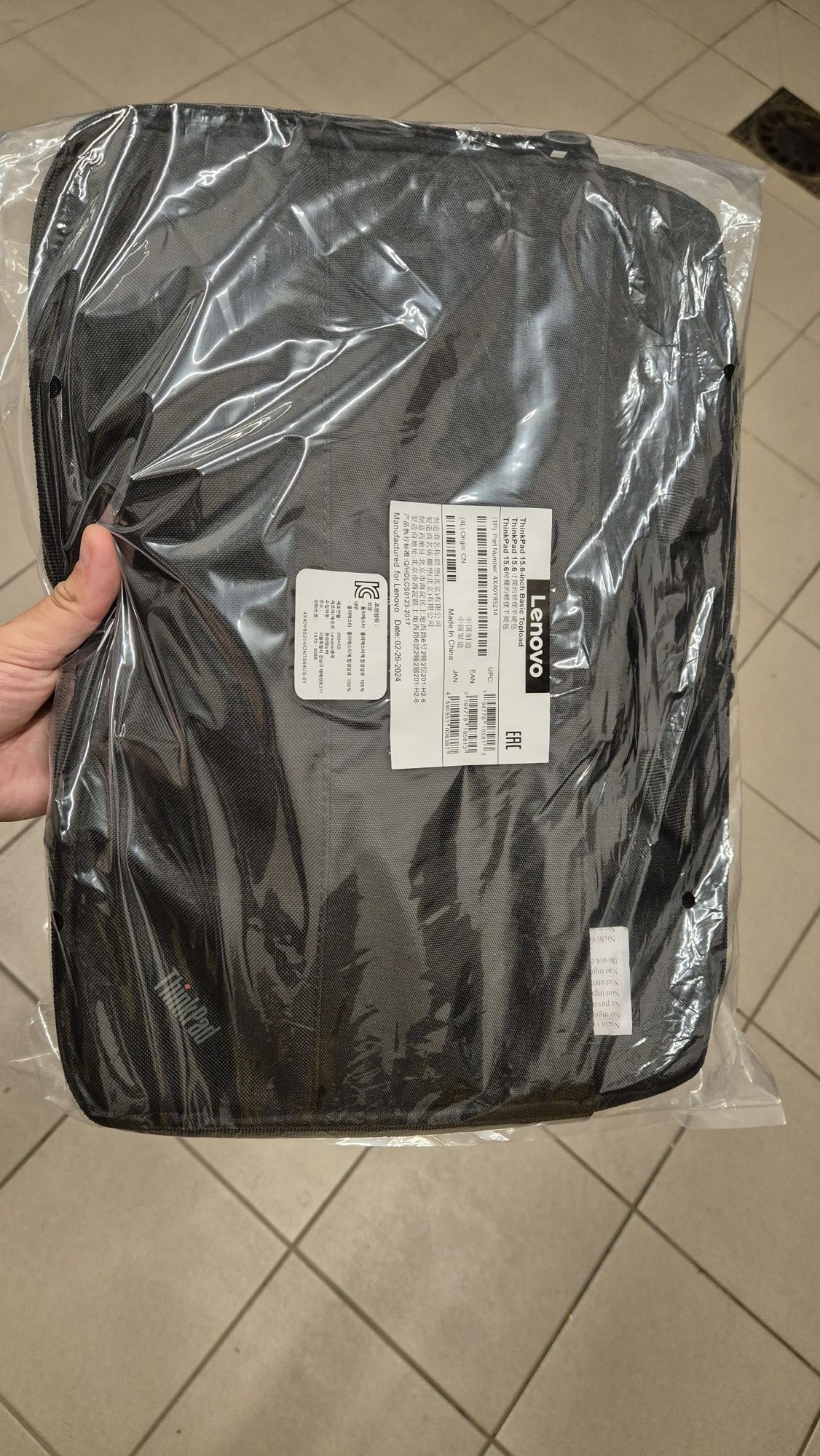 Lenovo Thinkpad Basic Topload torba na laptop