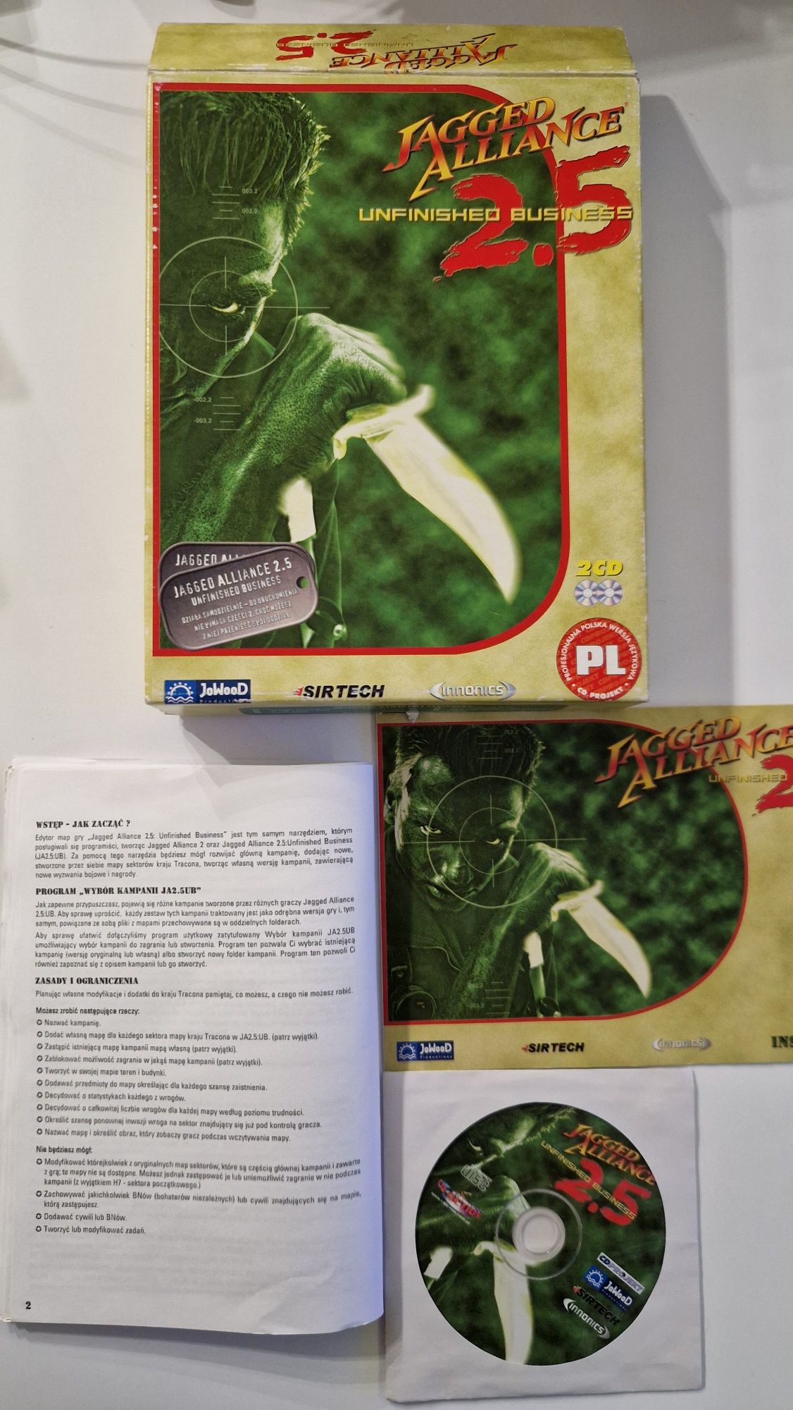 Jagged Alliance 2.5: Unfinished Business PL
Cena:JaJagged Alliance Jag