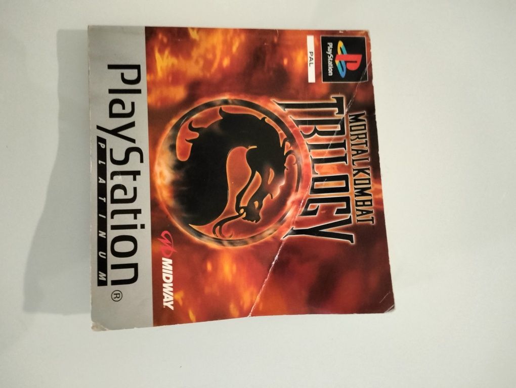 Manual instruções Mortal Kombat Trilogy
