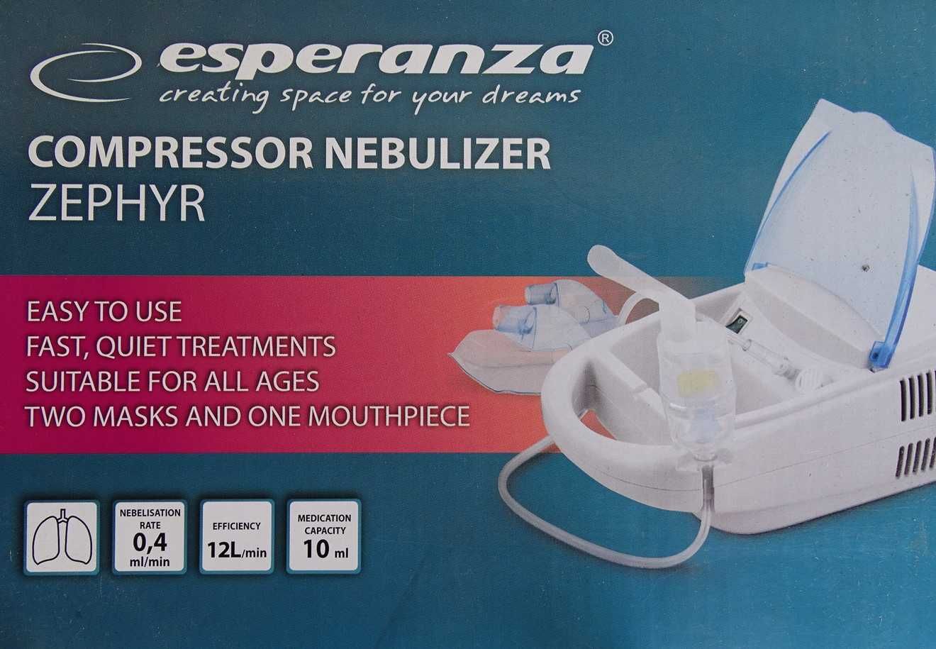 Inhalator (nebulizator) kompresorowy dla dzieci i dorosłych. Nowy!