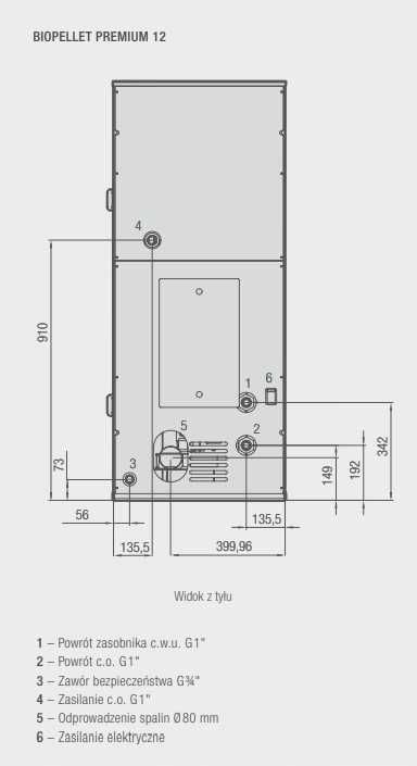 Kocioł Ferroli biopellet PREMIUM 12KW PIEC automat NA PELET