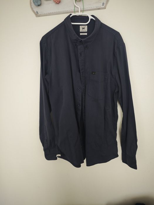 Granatowa koszula Lee