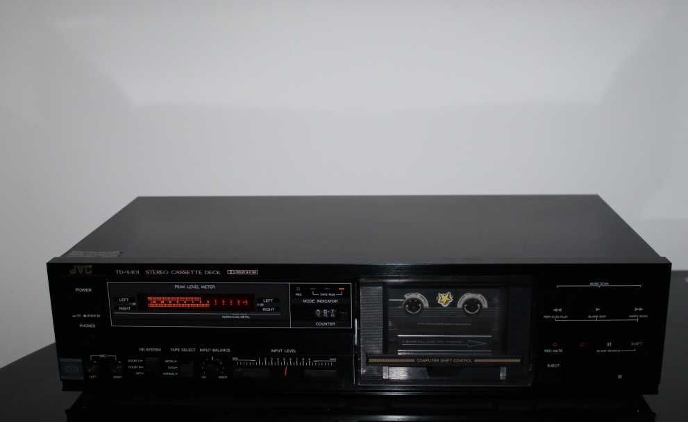 JVC TD-X401G Magnetofon deck stereo hi-fi vintage Japan Wysyłka