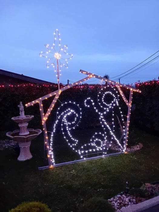 Presepio exterior grande