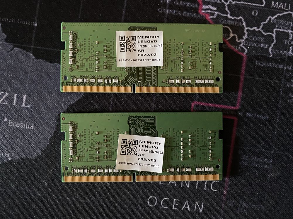 Оперативна памʼять SK Hynix 2x8GB DDR4 3200MHz SODIMM (для ноутбуків)