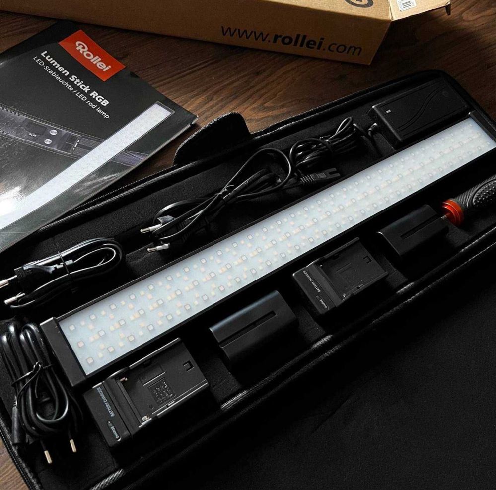 Led rgb ROLLEI лампа